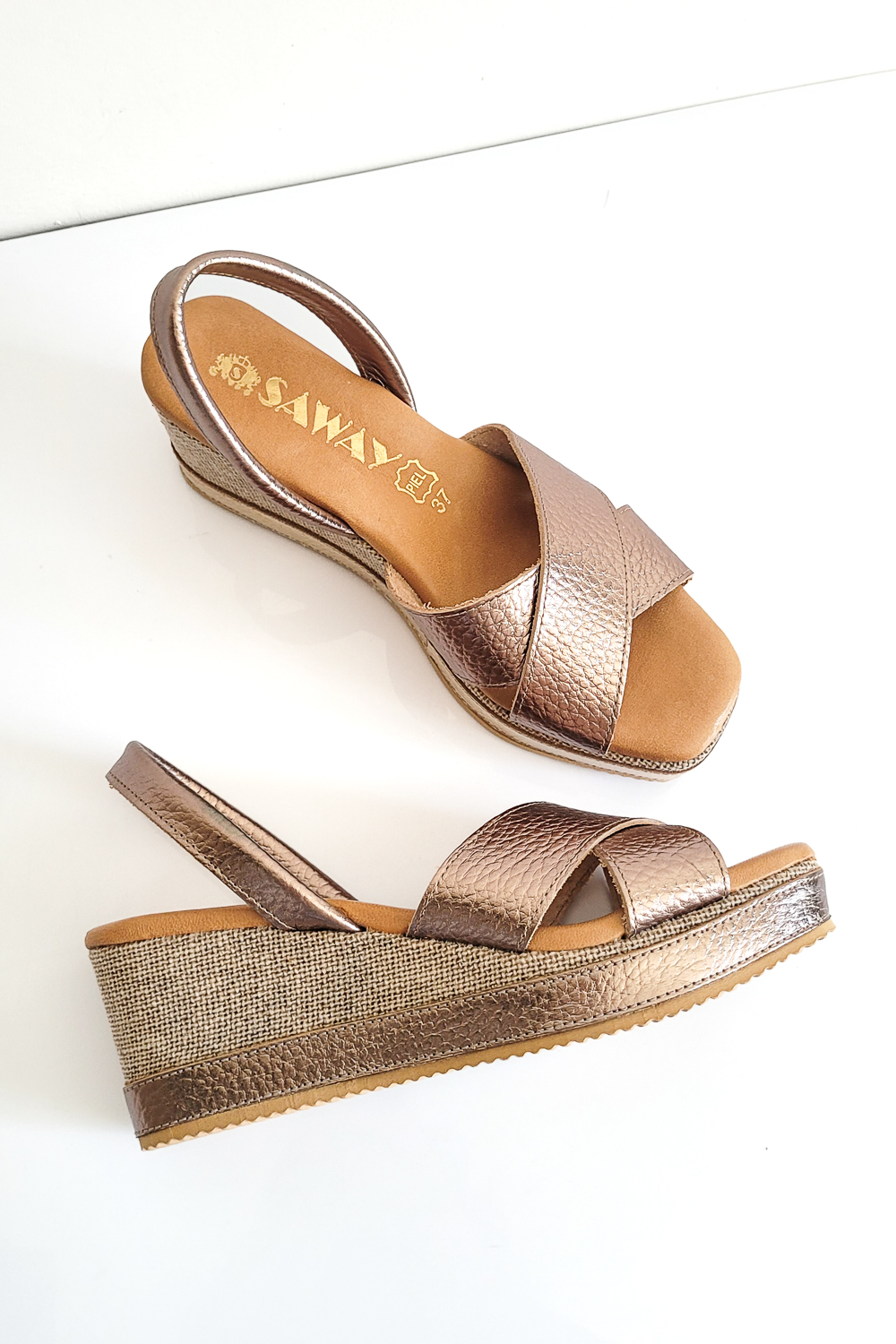 Sandały na koturnie Marbella