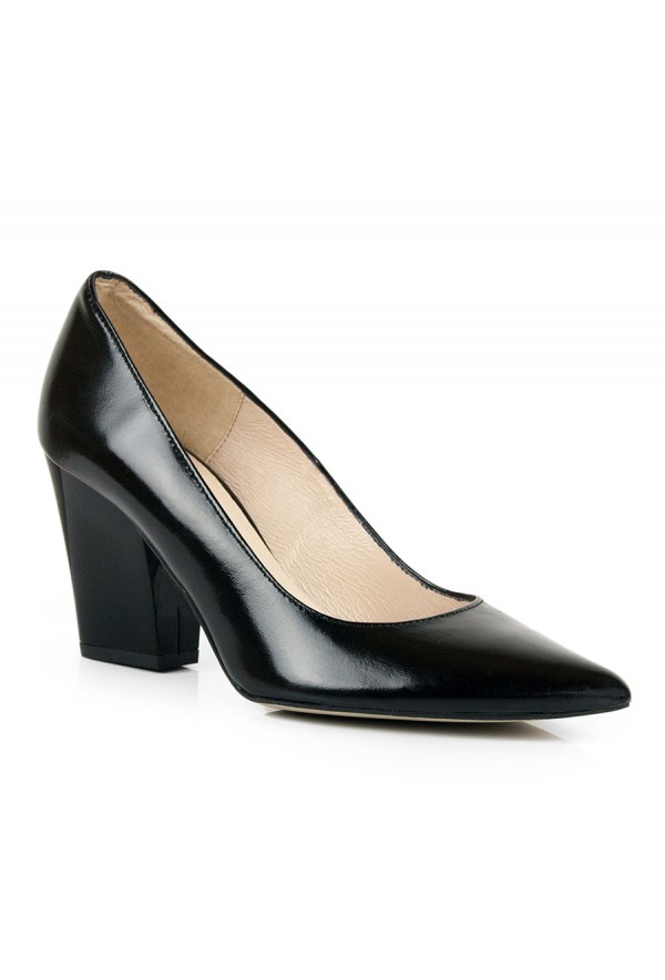 Czarne czółenka Tessa