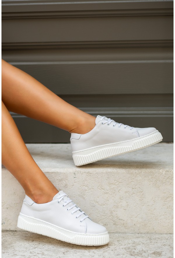 Beżowe trampki Giallo