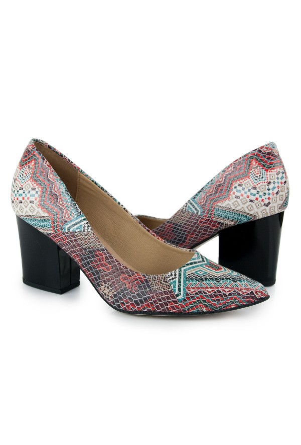 Czarne czółenka Tessa