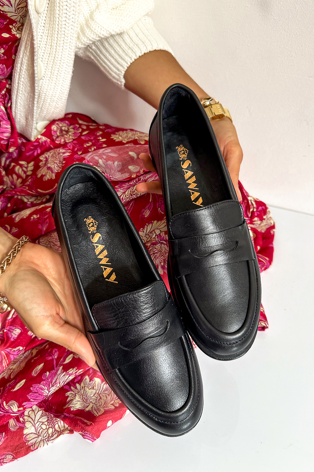 Mokasyny Daniela camel