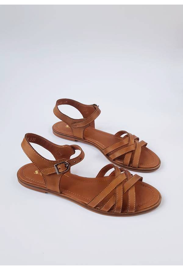 Brązowe sandały Lorita