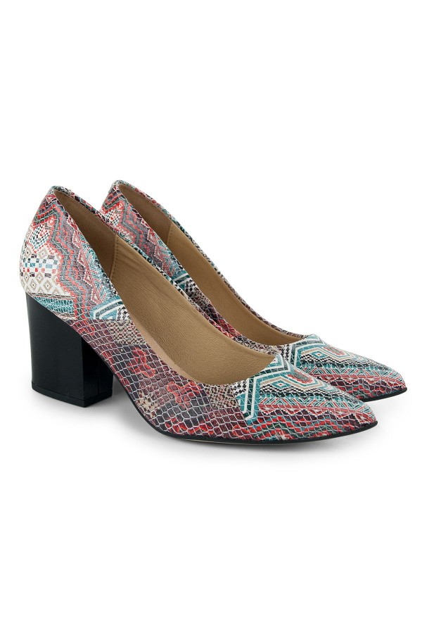 Czarne czółenka Tessa