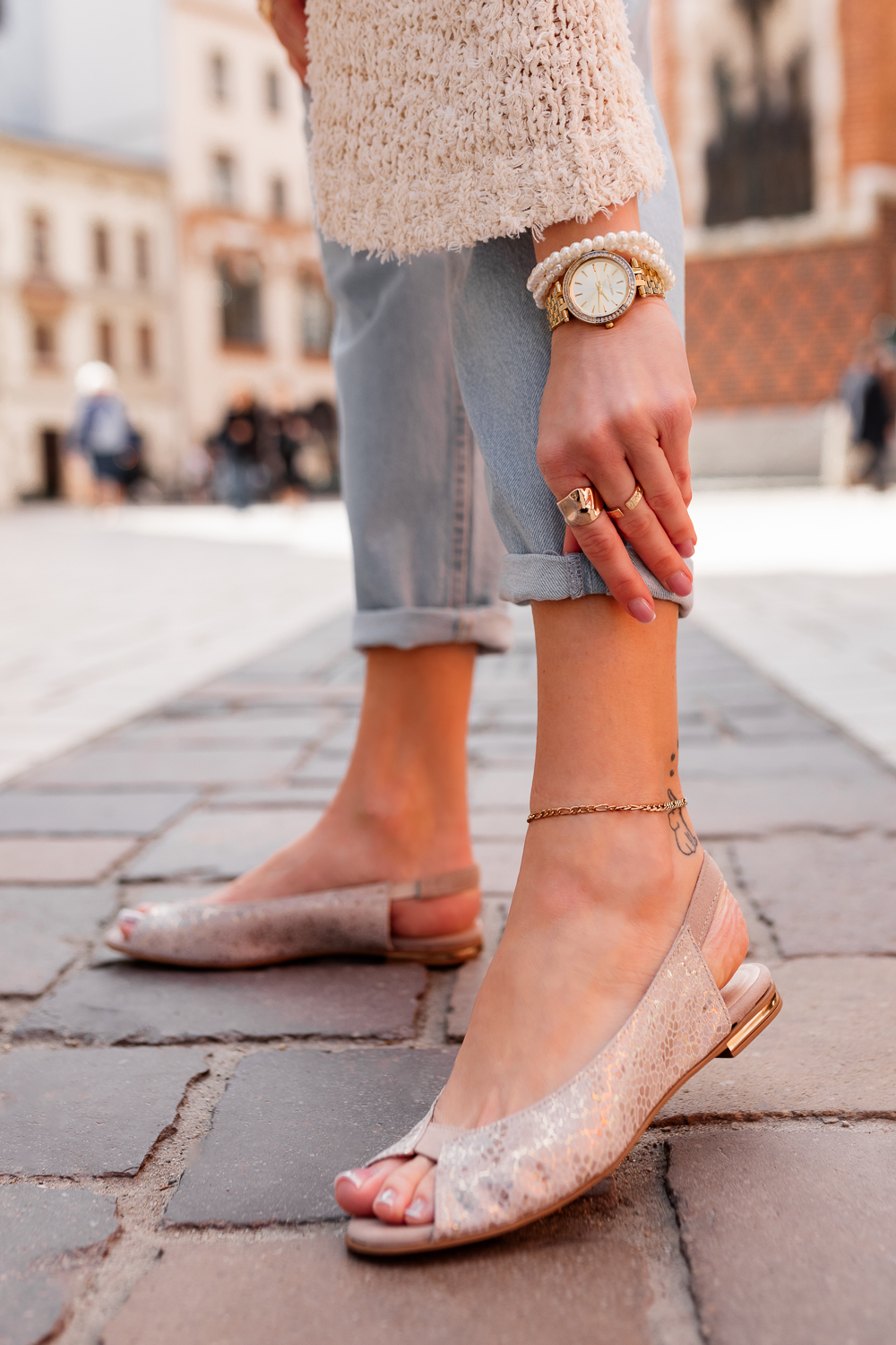 Złote baleriny Opela