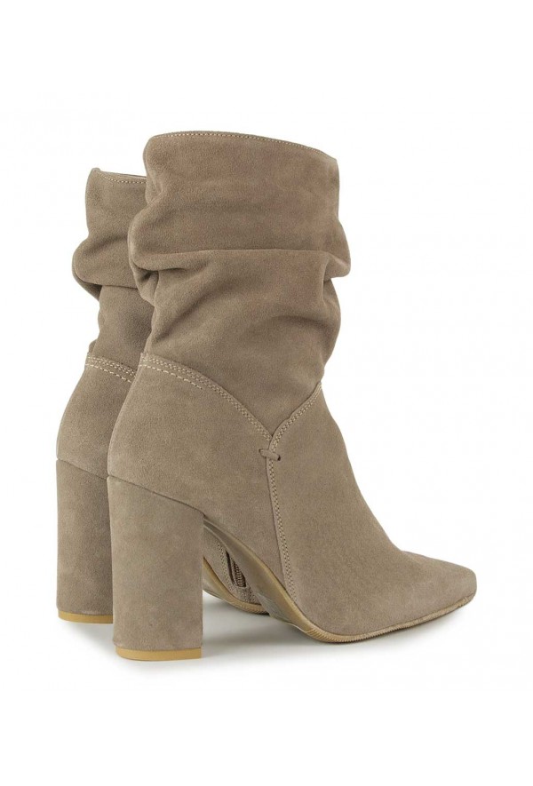 Zamszowe botki Imala cappuccino