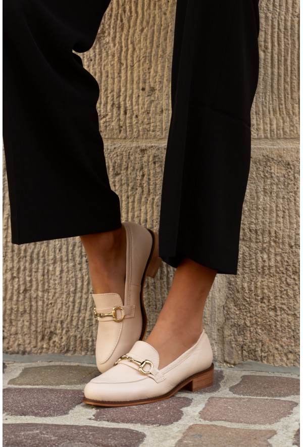 Brązowe loafersy Grind