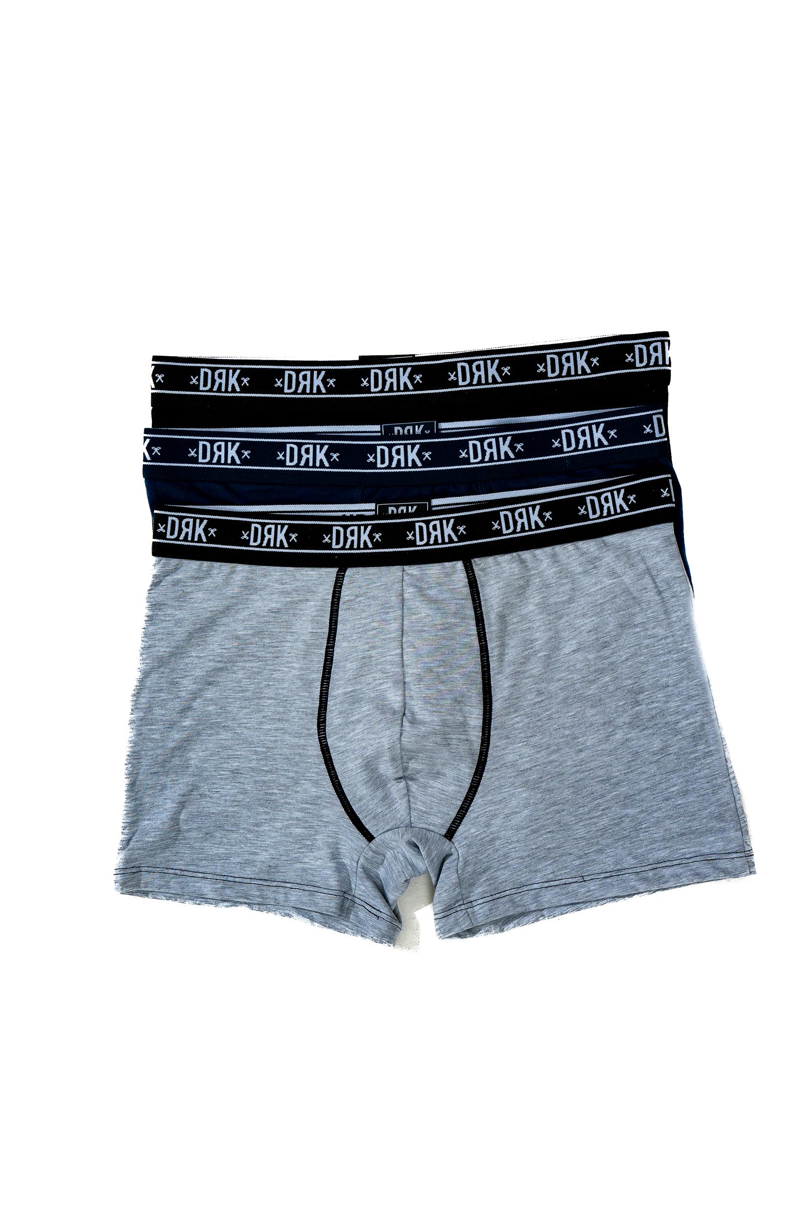 3 PACK BOXER MEN DRK