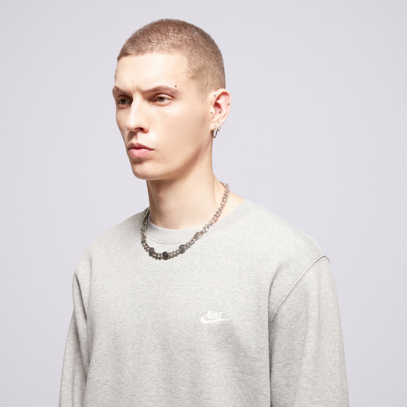 NIKE PULÓVER M NK CLUB BB CREW