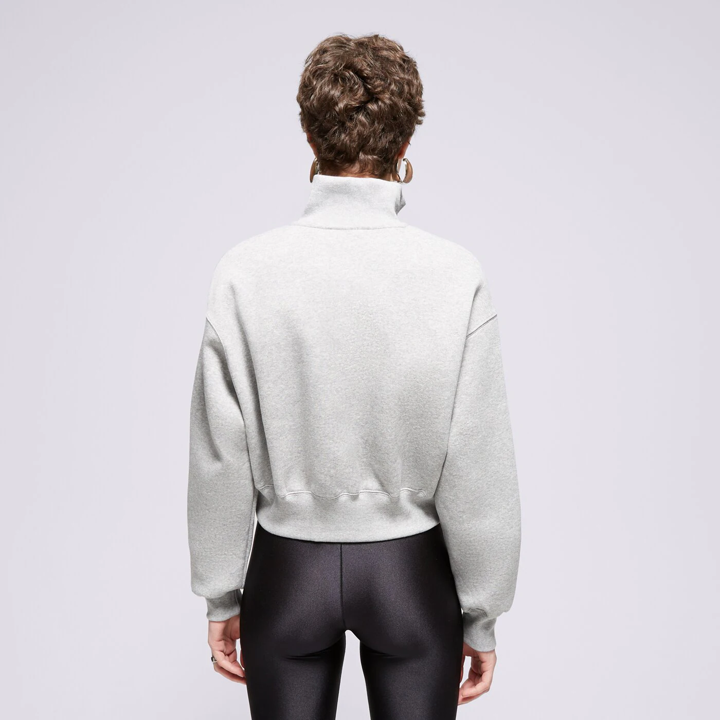 NIKE PULÓVER CIPZÁRAS W NSW PHNX FLC QZ CROP