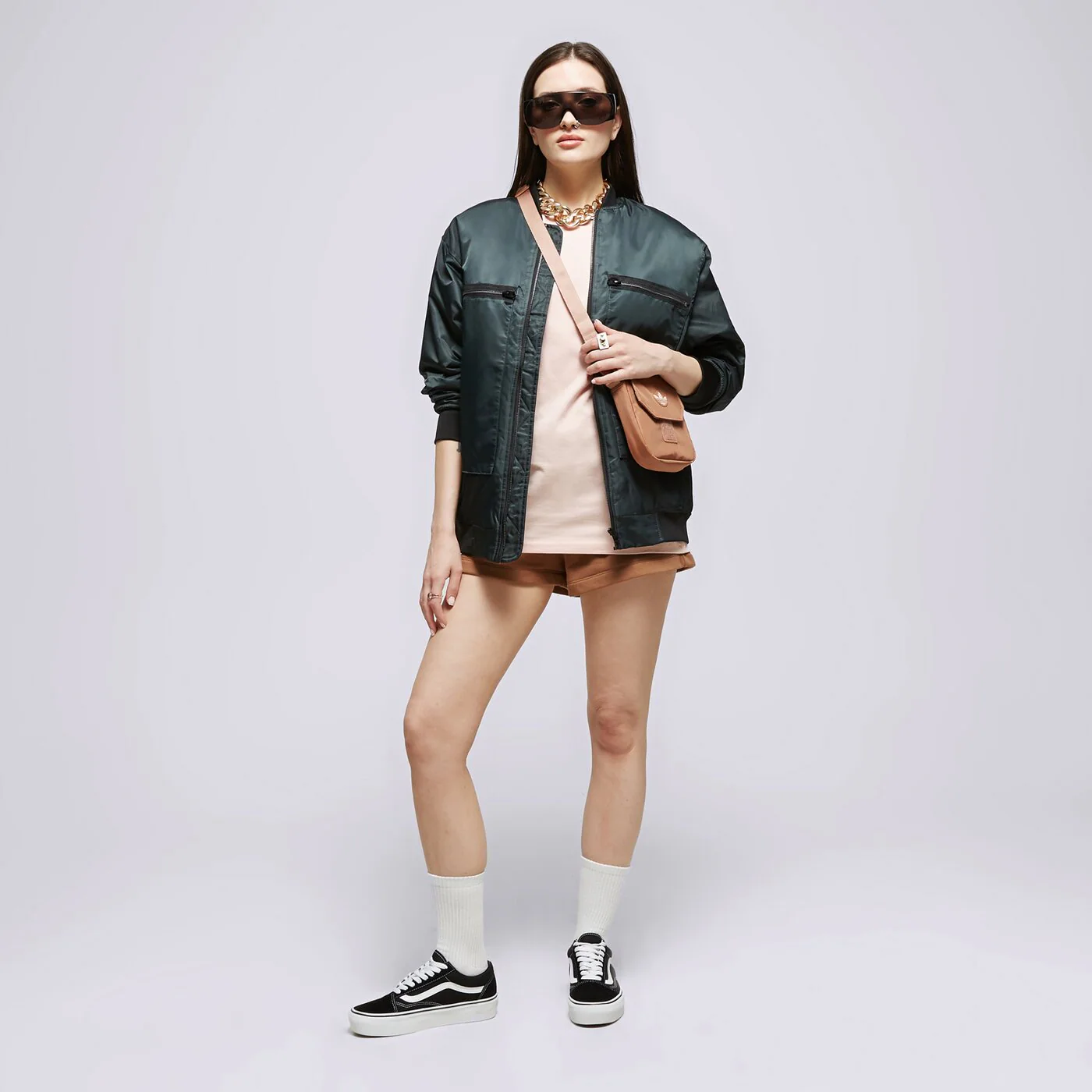 VANS PÓLÓ LEFT CHEST LOGO TEE EM