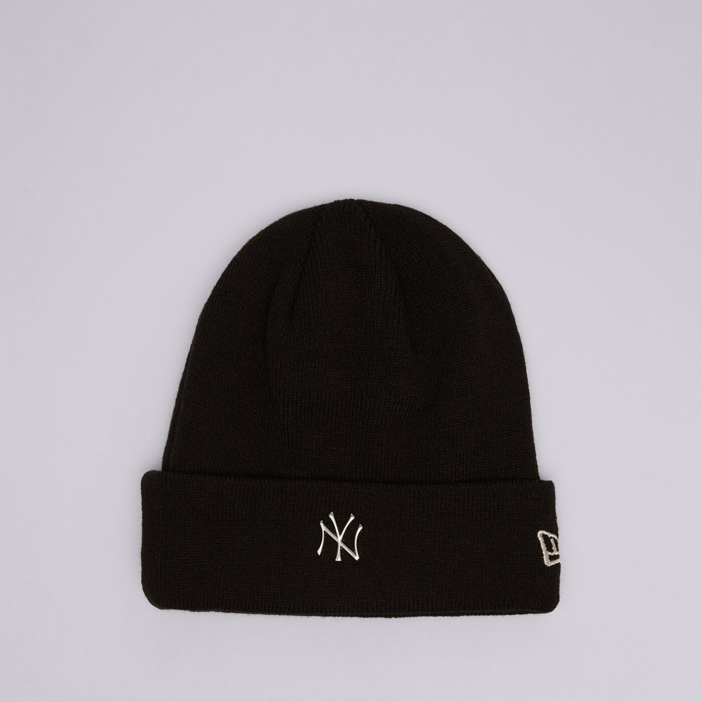 NEW ERA SAPKA METALLIC BEANIE NYY NEW YORK YANKEES BLK