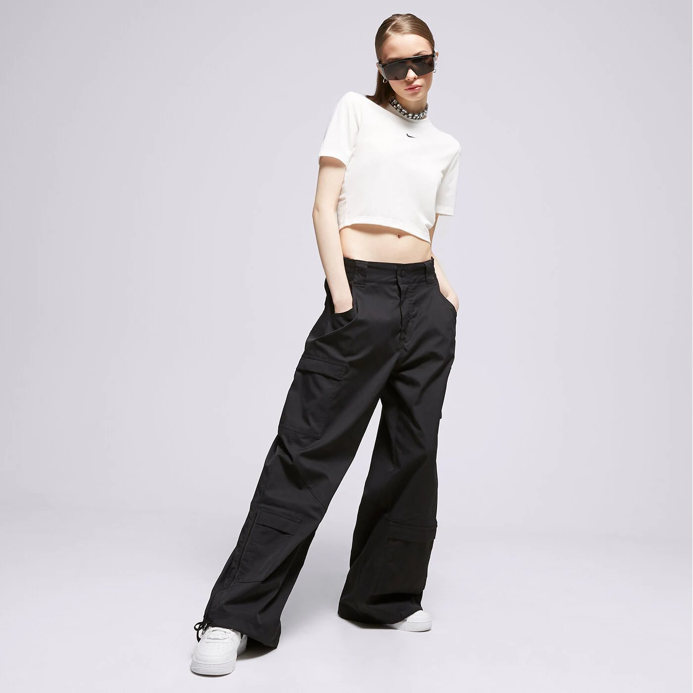 NIKE PÓLÓ W NSW ESSNTL SLM CRP