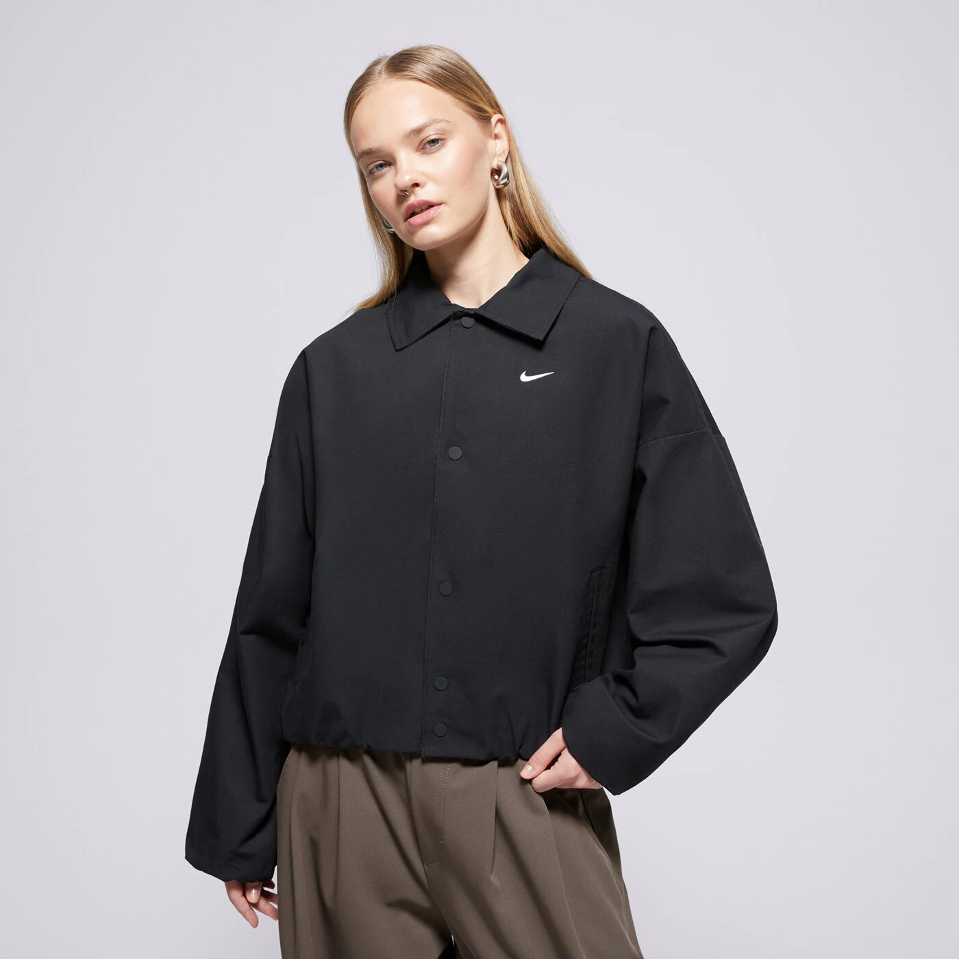 NIKE KABÁT W NSW STREET WVN COACH JKT