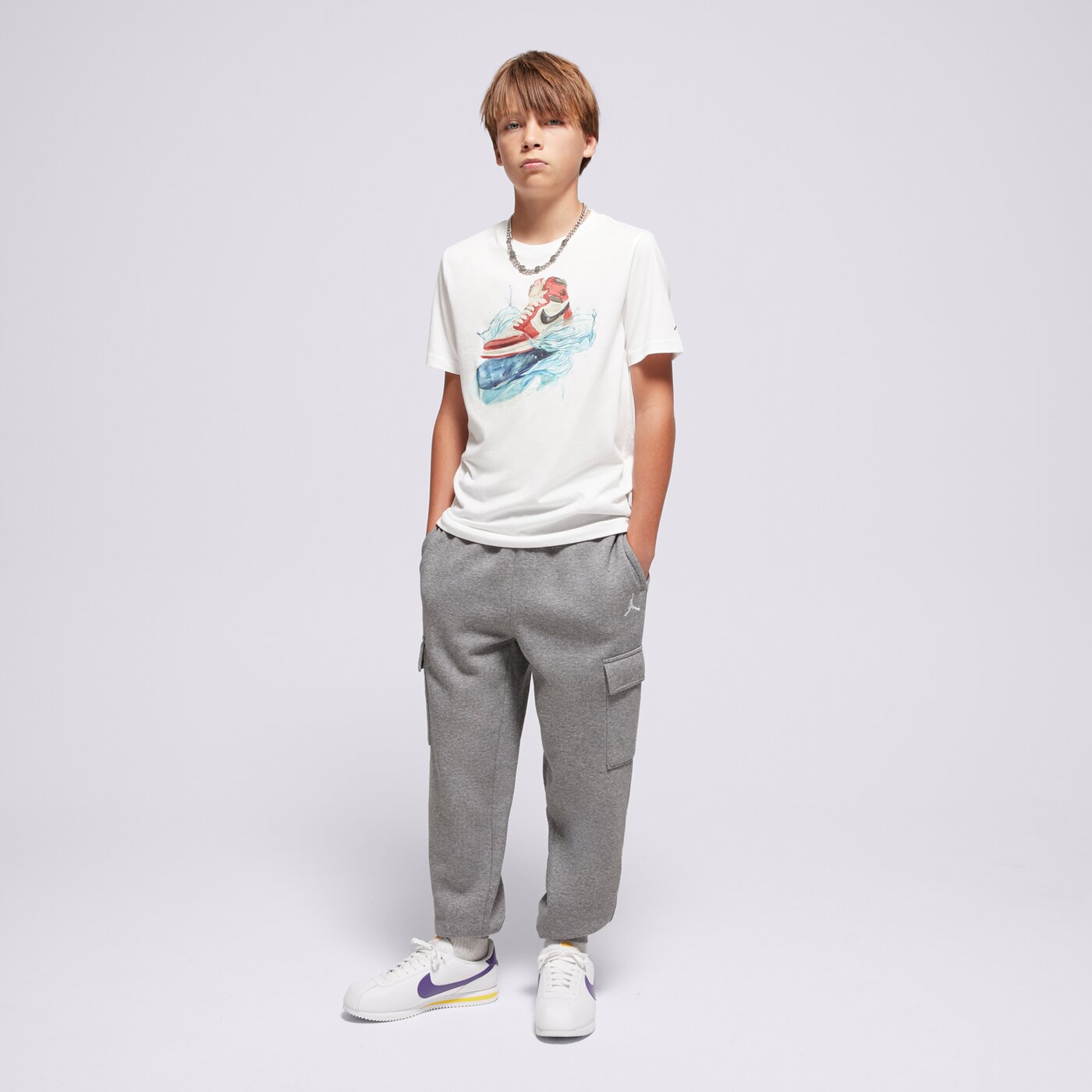 JORDAN PÓLÓ JDB AJ1 WAVE SS TEE BOY