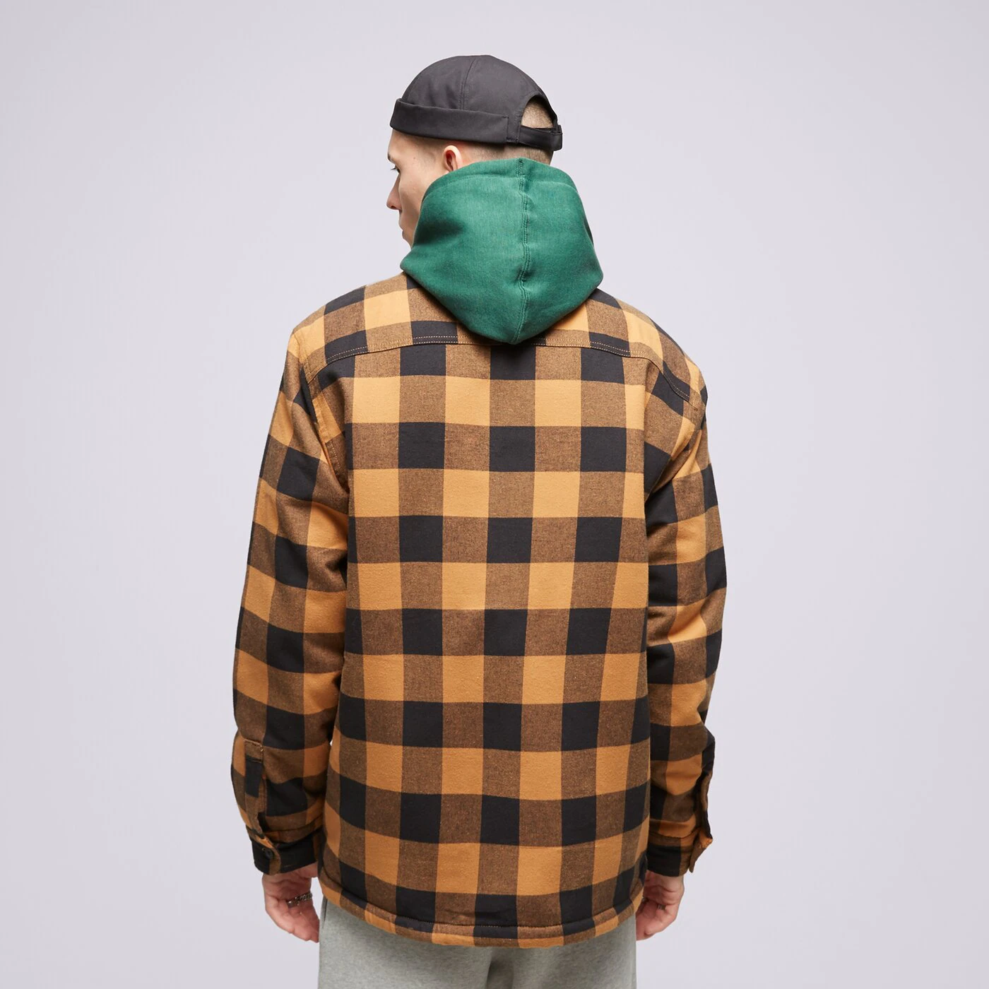 TIMBERLAND KABÁT BUFFALO PLAID SHERPA LINED