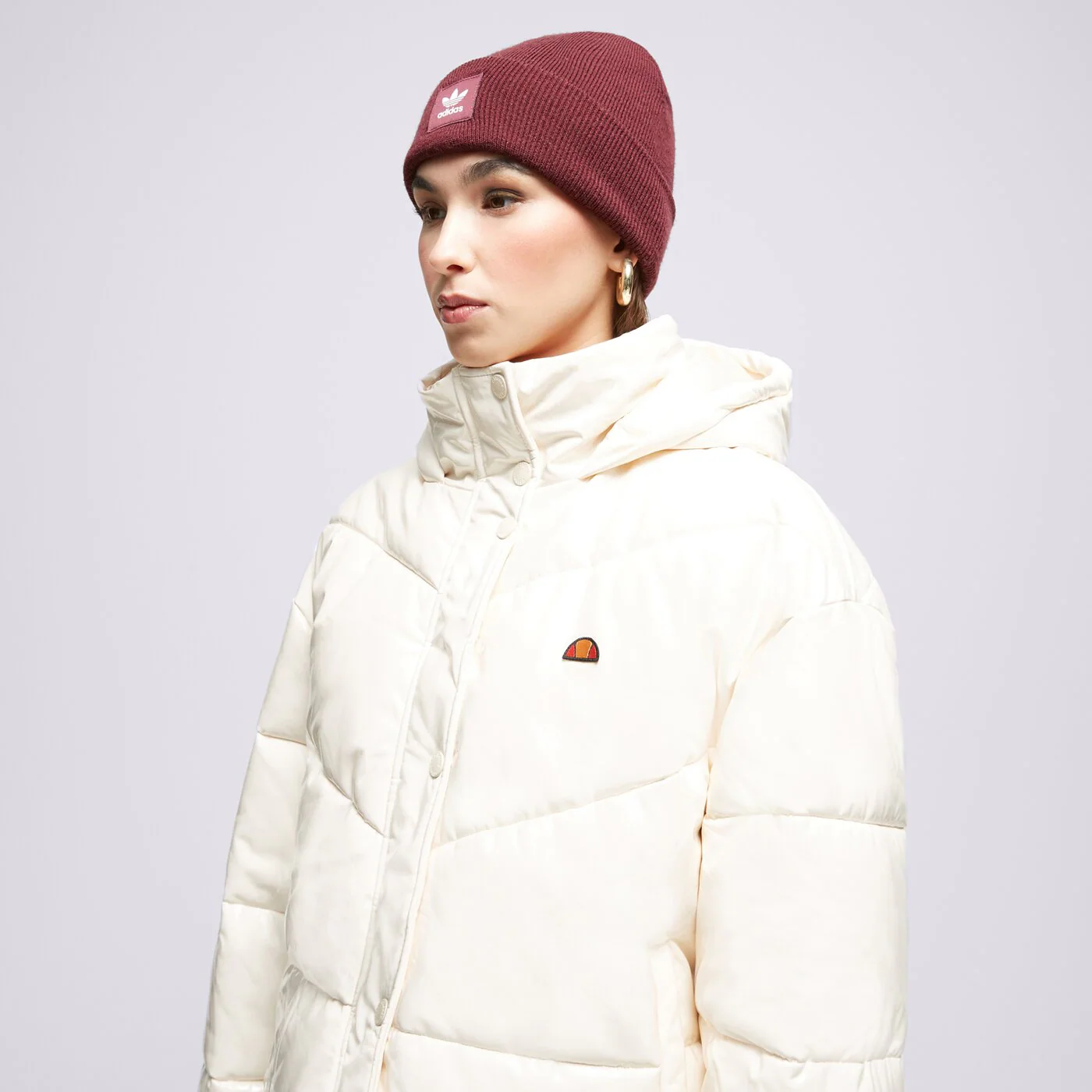 ELLESSE KABÁT PEHELY TARANTINO OFF WHT PADDED JACKET