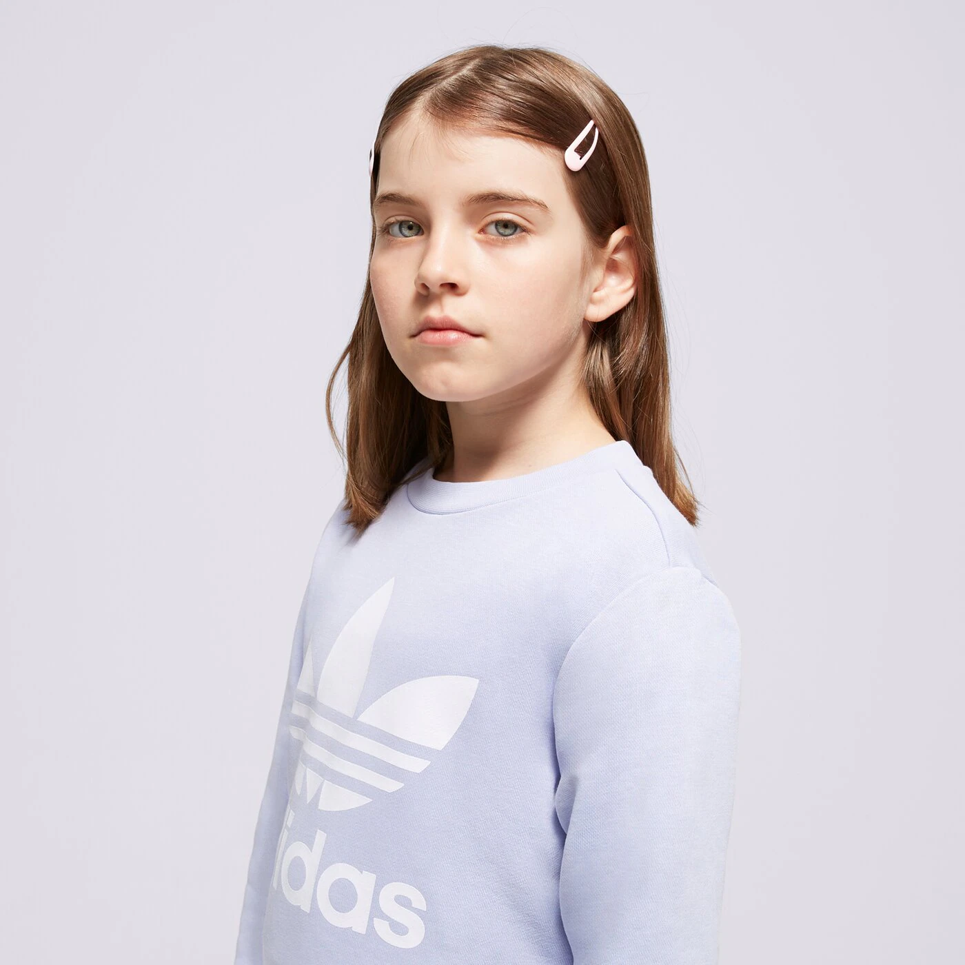 ADIDAS PULÓVER TREFOIL CREW GIRL