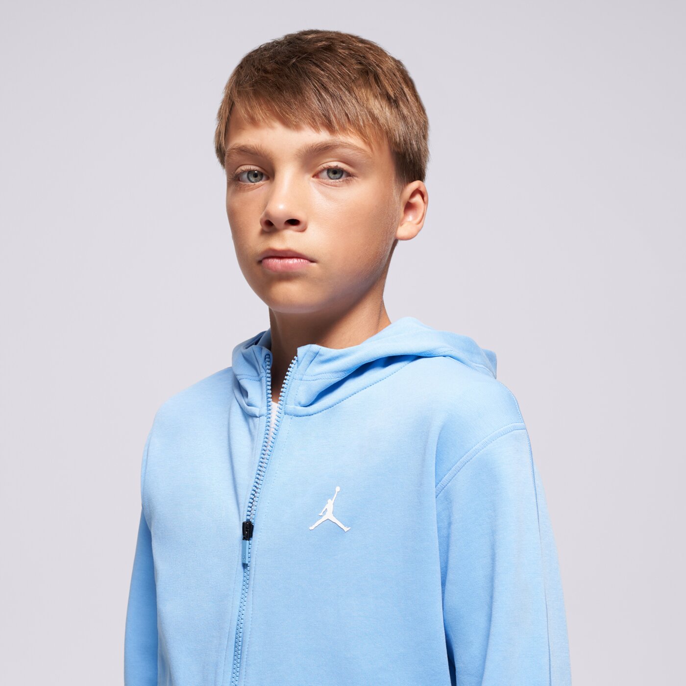 JORDAN PULÓVER CIPZÁRAS KAPUCNIS JDB MJ SPORT STMT HOOP FLC