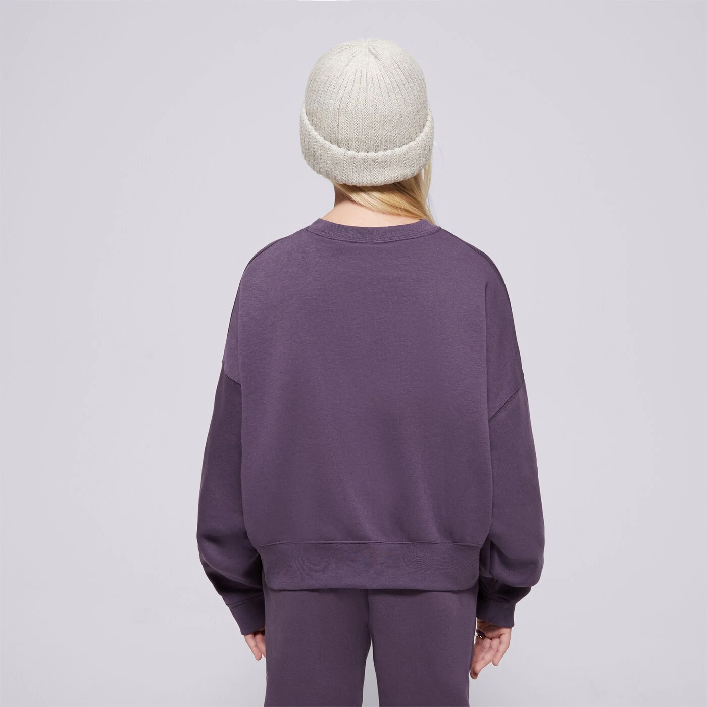 NIKE PULÓVER G NSW TREND FLC CRP CREW GIRL