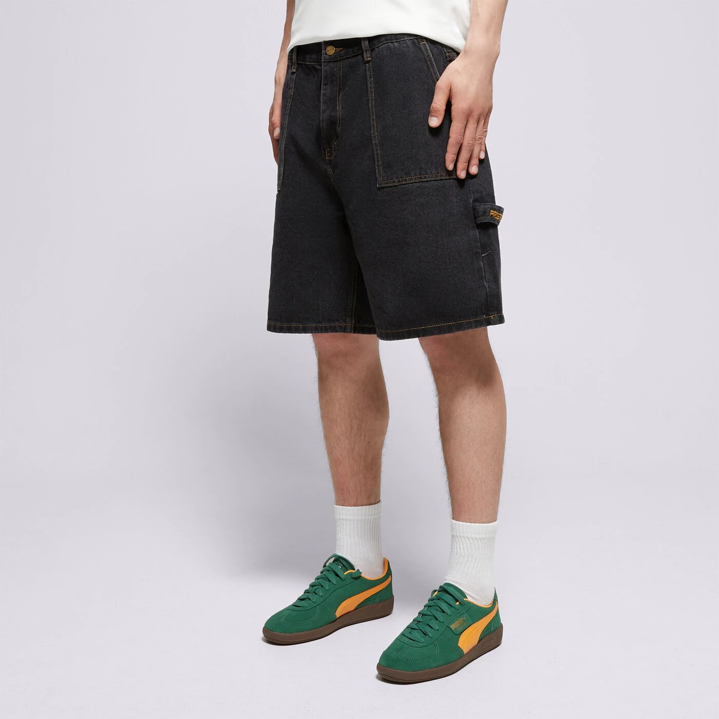 PROSTO RÖVIDNADRÁG JEANS SHORTS BAGGY ZAXX