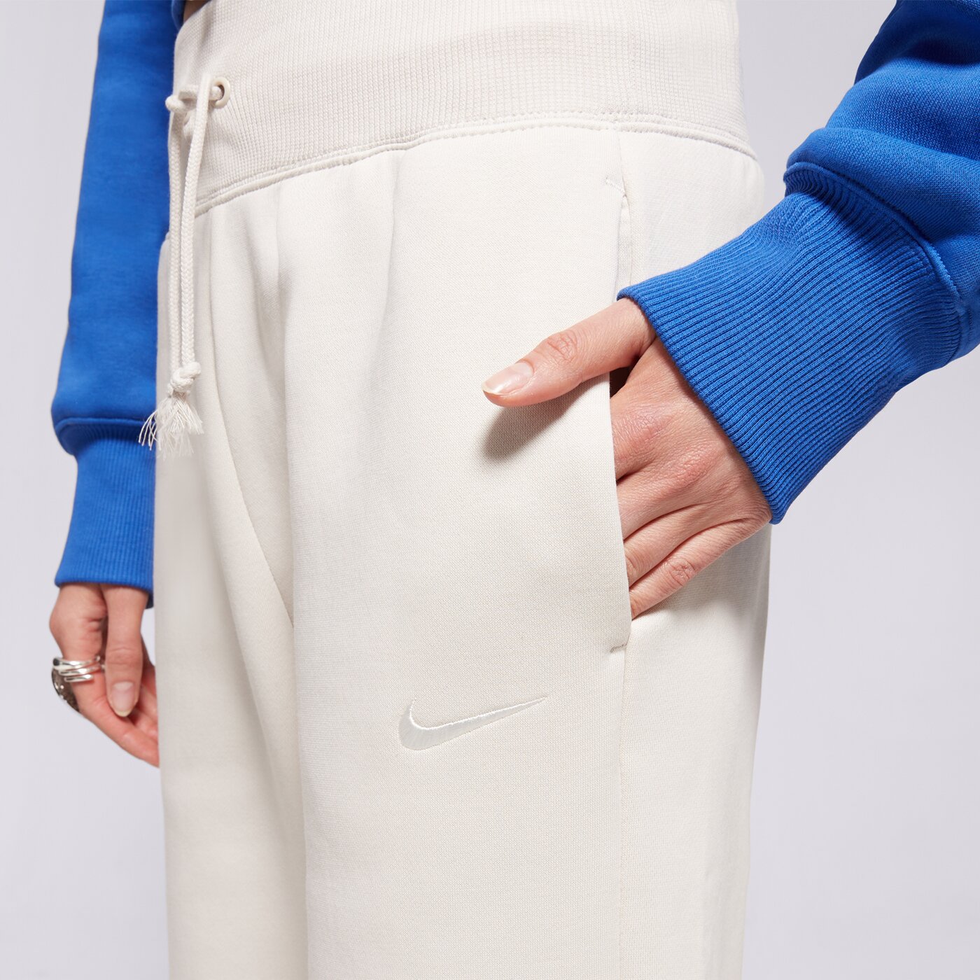 NIKE NADRÁG W NSW PHNX FLC HR PANT WIDE