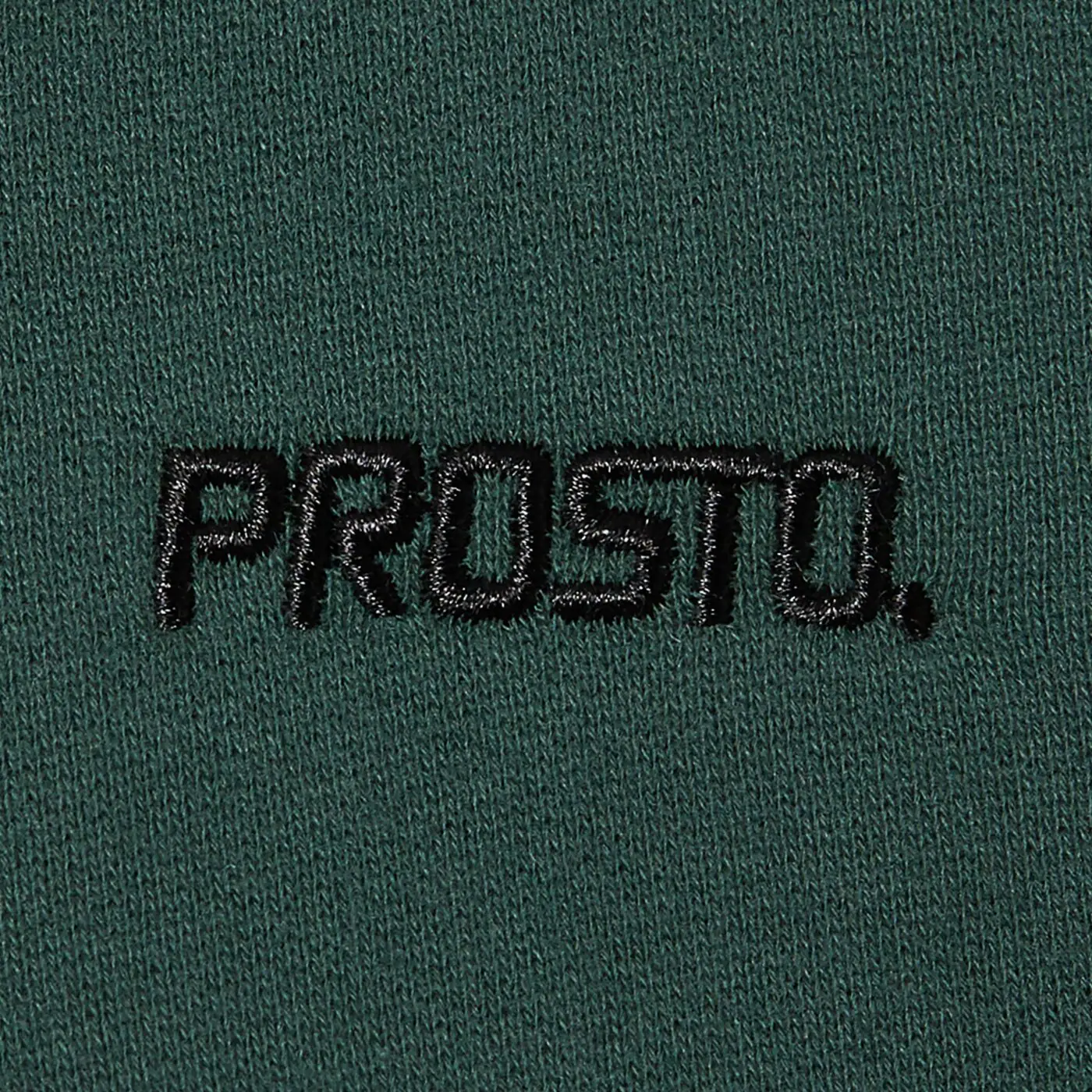 PROSTO PULÓVER KAPUCNIS HOODIE SKIZZLE WASHED GREEN