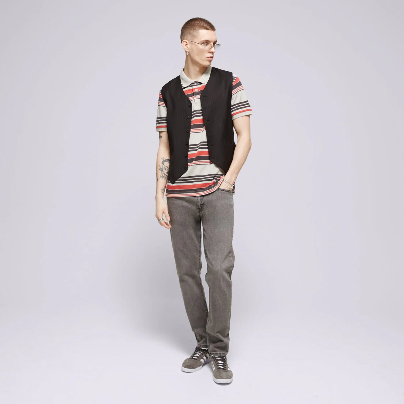 LEVI'S NADRÁG 515 SLIM FIT STRAIGHT BLACKS