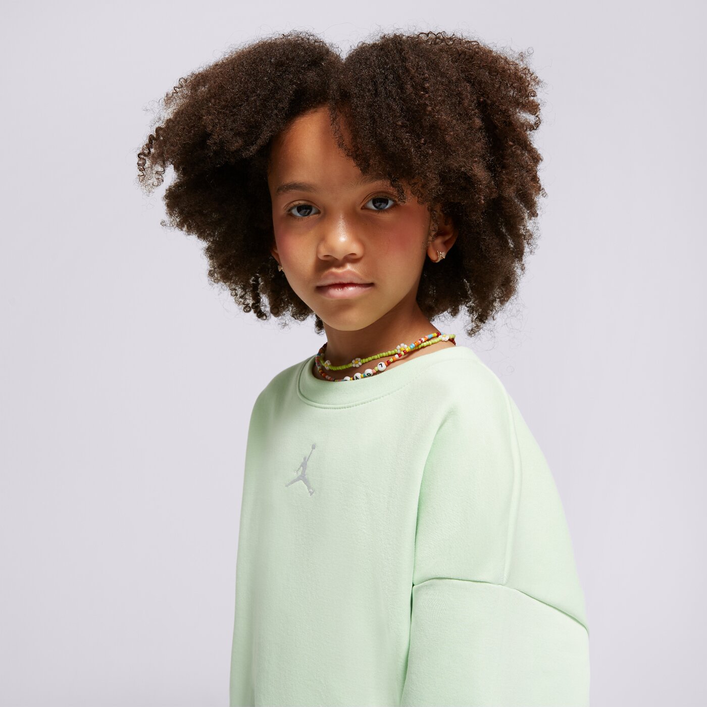 JORDAN PULÓVER ICON PLAY OVERSIZED CREW GIRL