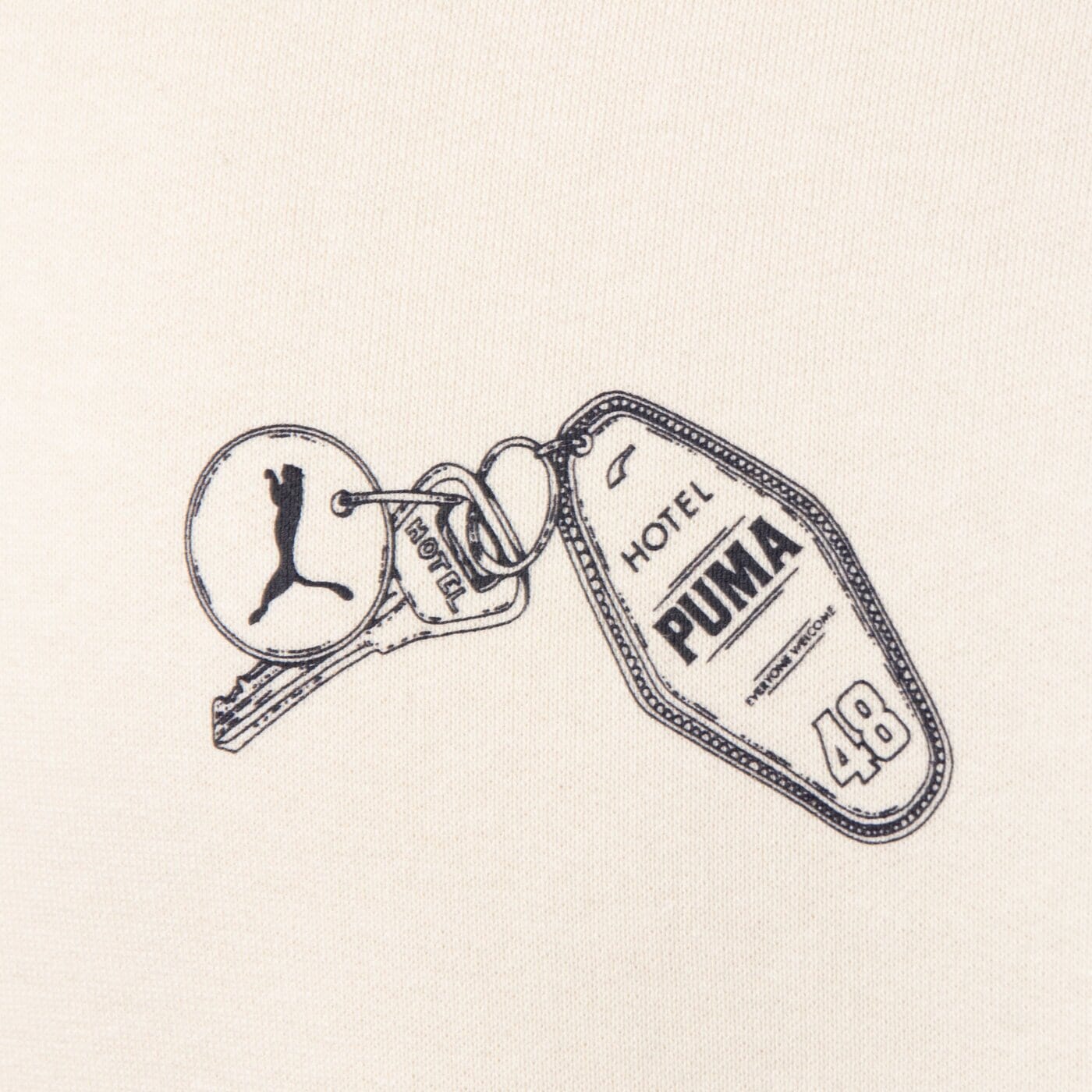 PUMA PULÓVER KAPUCNIS GRAPHICS PUMA HOTEL HOODIE TR