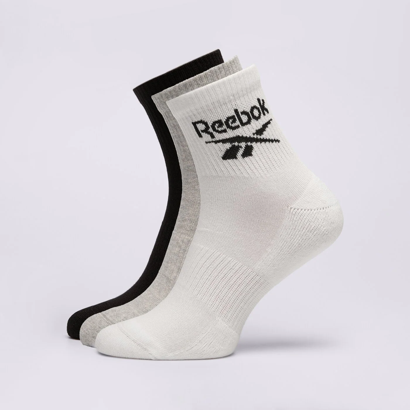 REEBOK ZOKNI 3 PACK SOCKS QUARTER