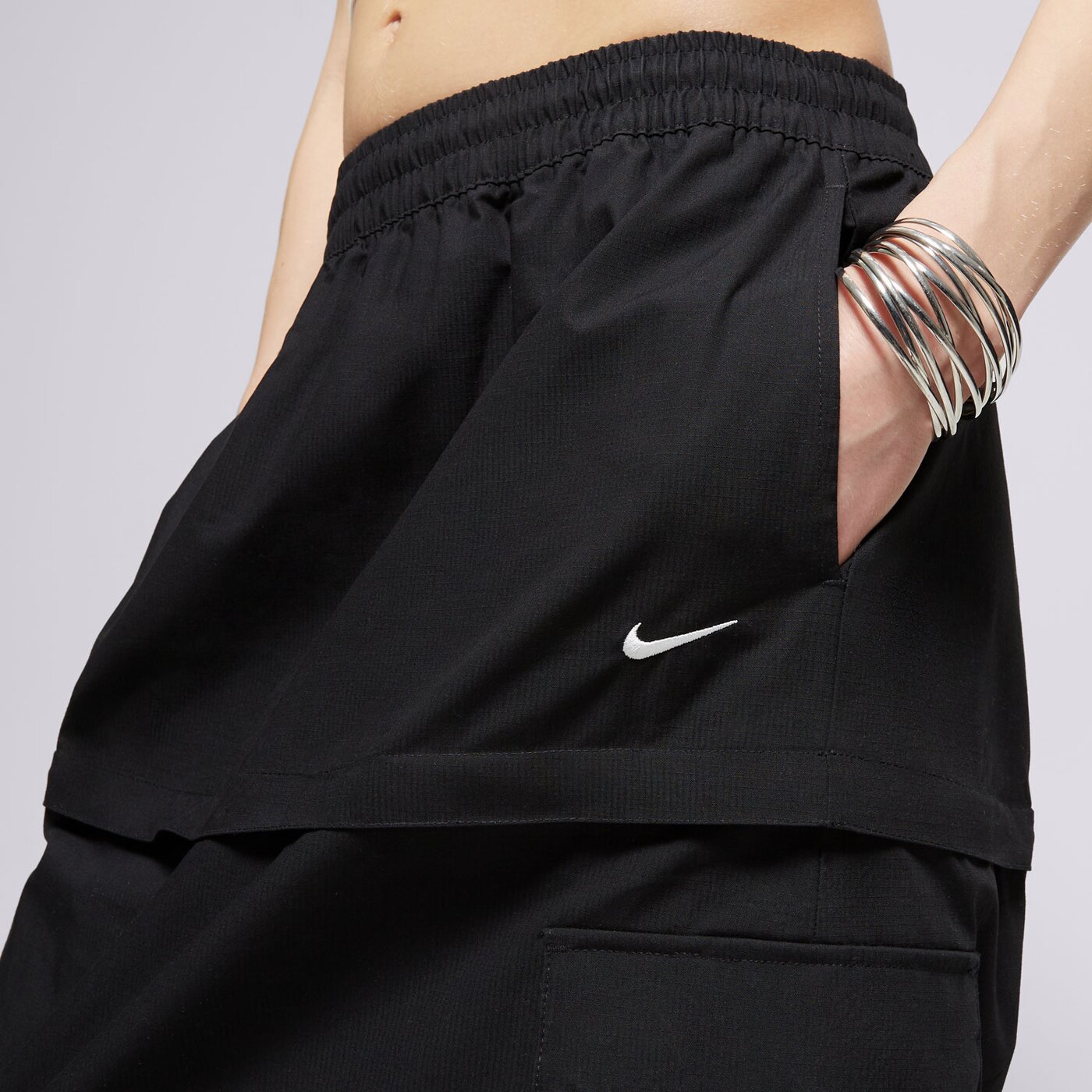 NIKE SZOKNYA W NSW ESSTL WVN MR CGO MDI SKT