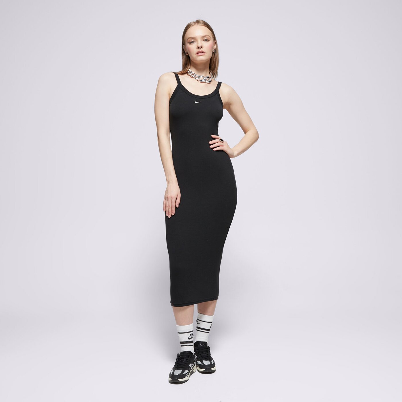 NIKE NŐI RUHA W NSW NK CHLL KNT MRIB TNK DRS