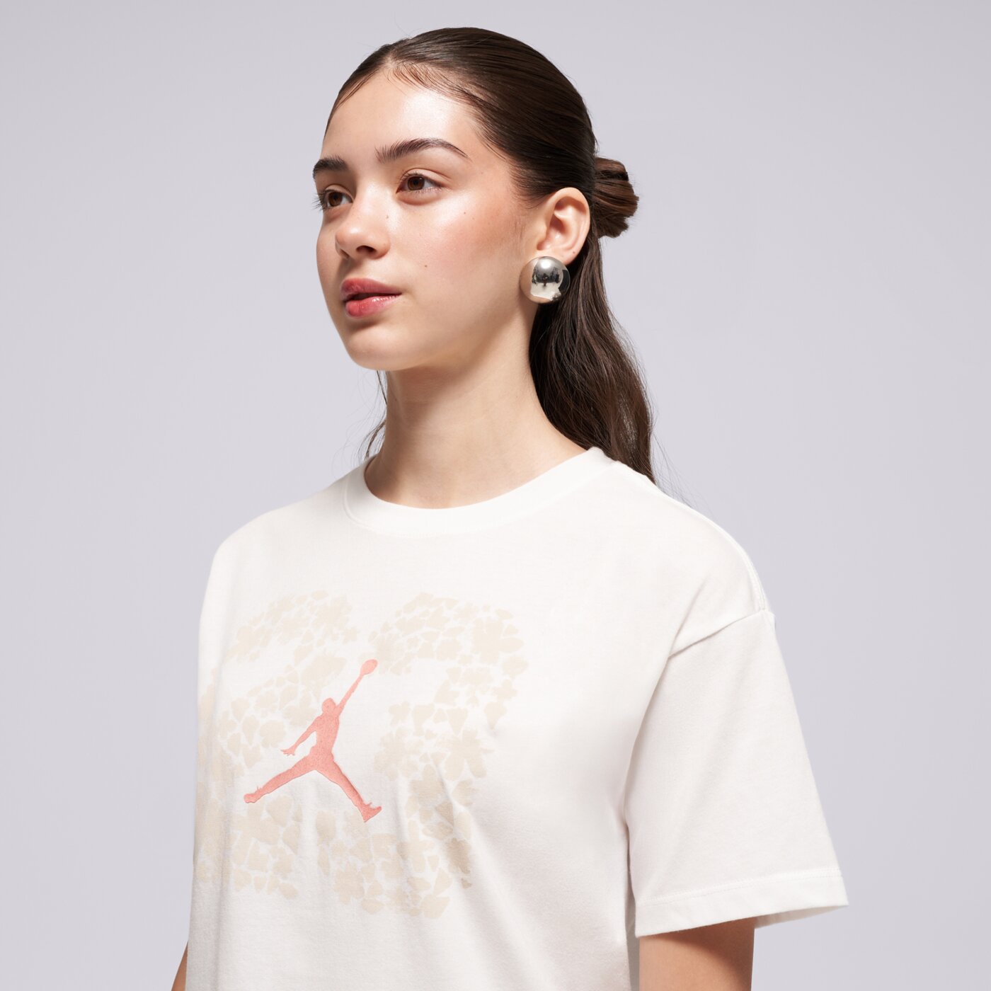 JORDAN PÓLÓ JDG 23 FLORAL SS TEE GIRL