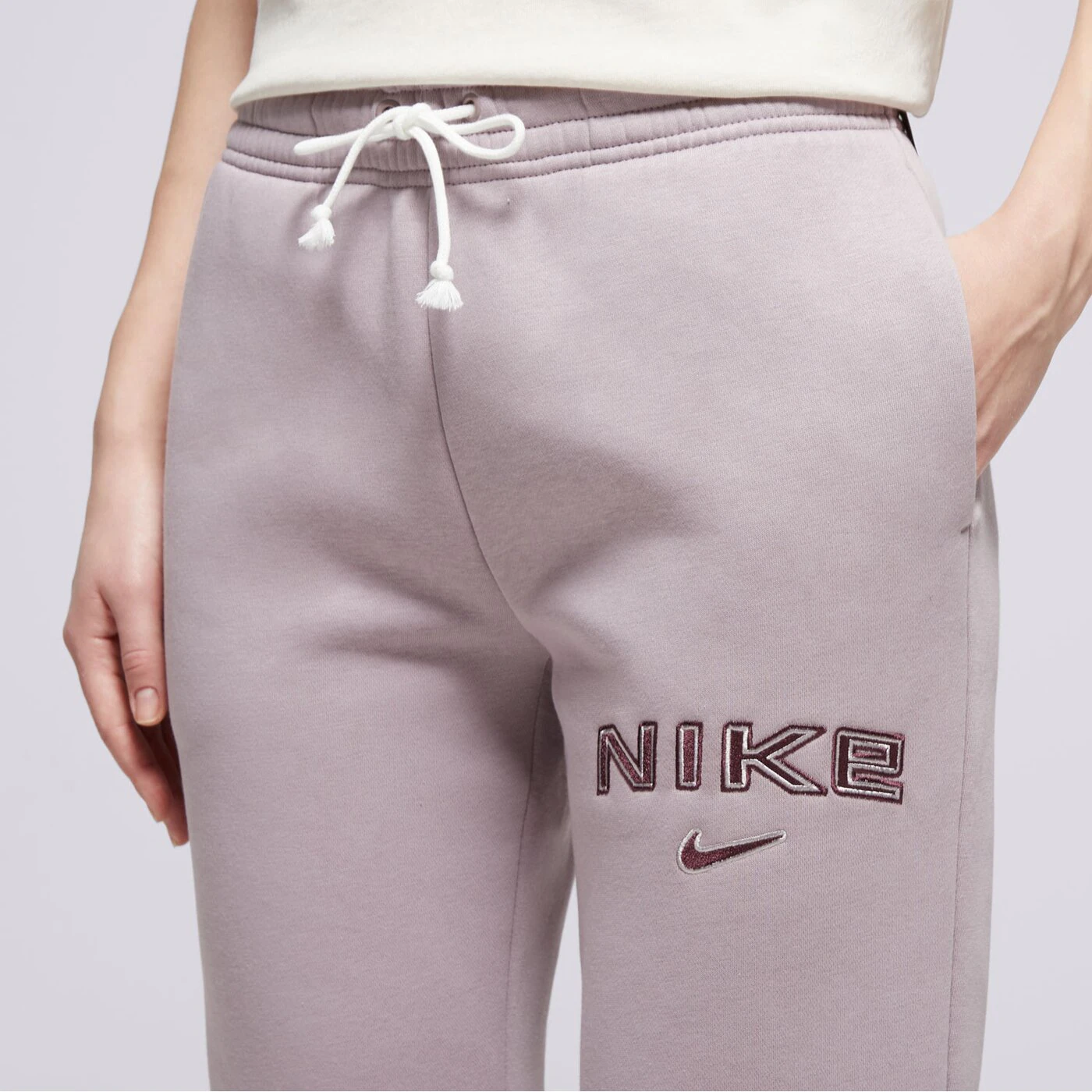 NIKE NADRÁG W NSW PHNX FLC MR STD LOGO PNT