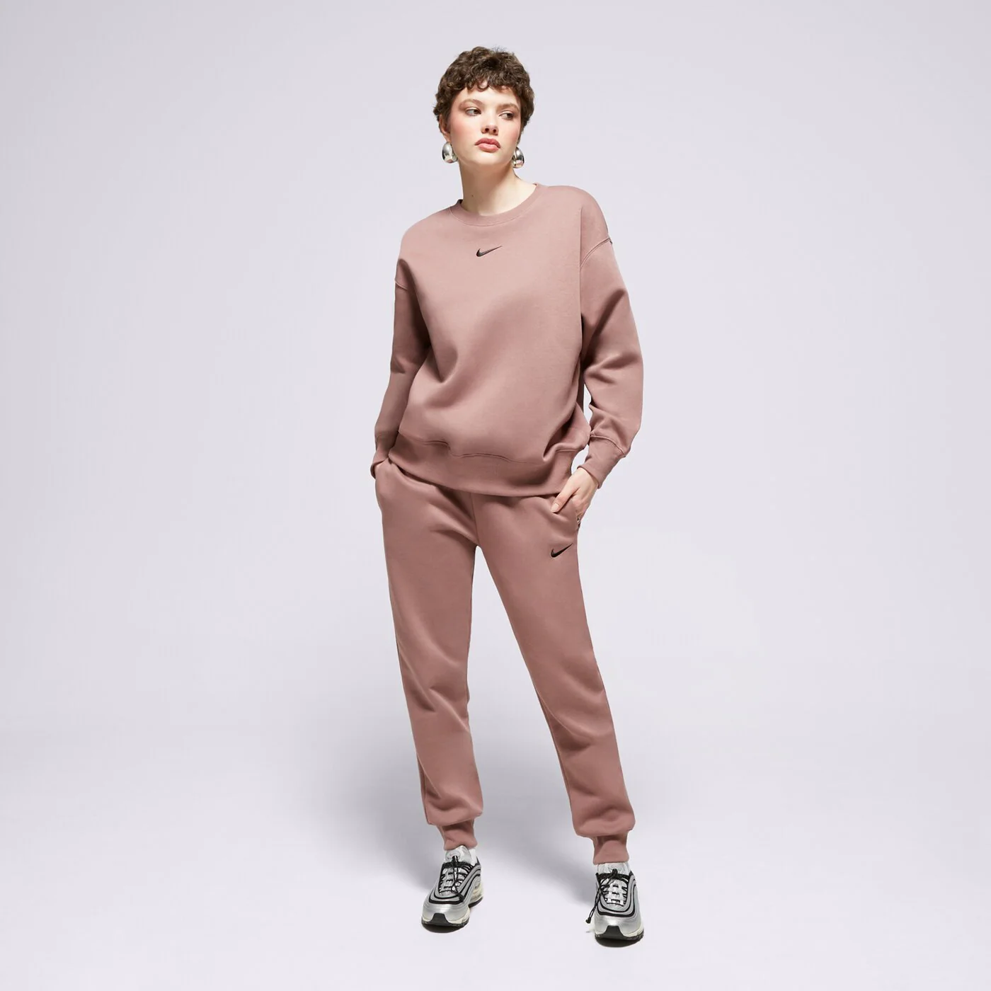 NIKE NADRÁG W NSW PHNX FLC MR PANT STD