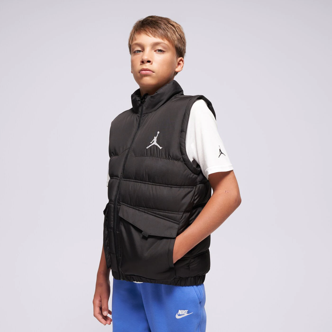 JORDAN UJJATLAN PULÓVER JDB PUFFER FILLED VEST BOY