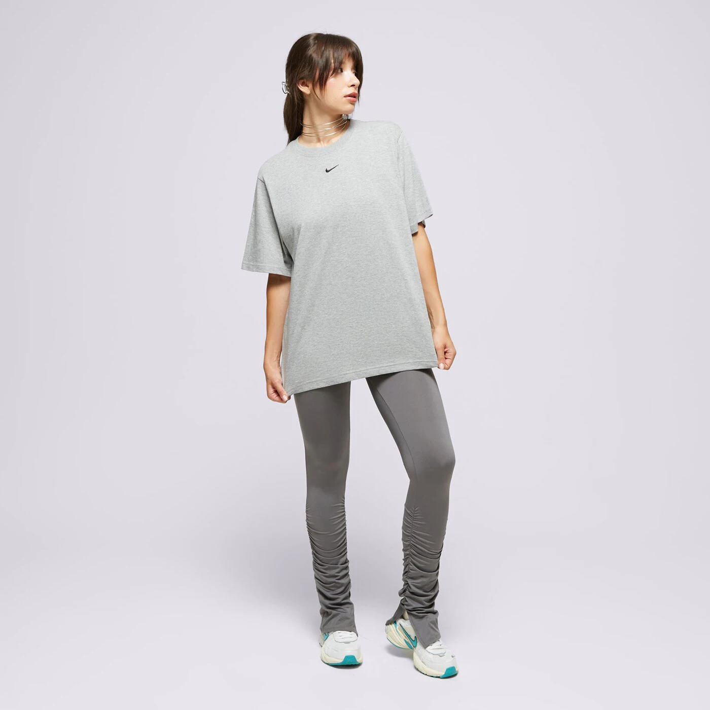 NIKE PÓLÓ W NSW TEE ESSNTL LBR