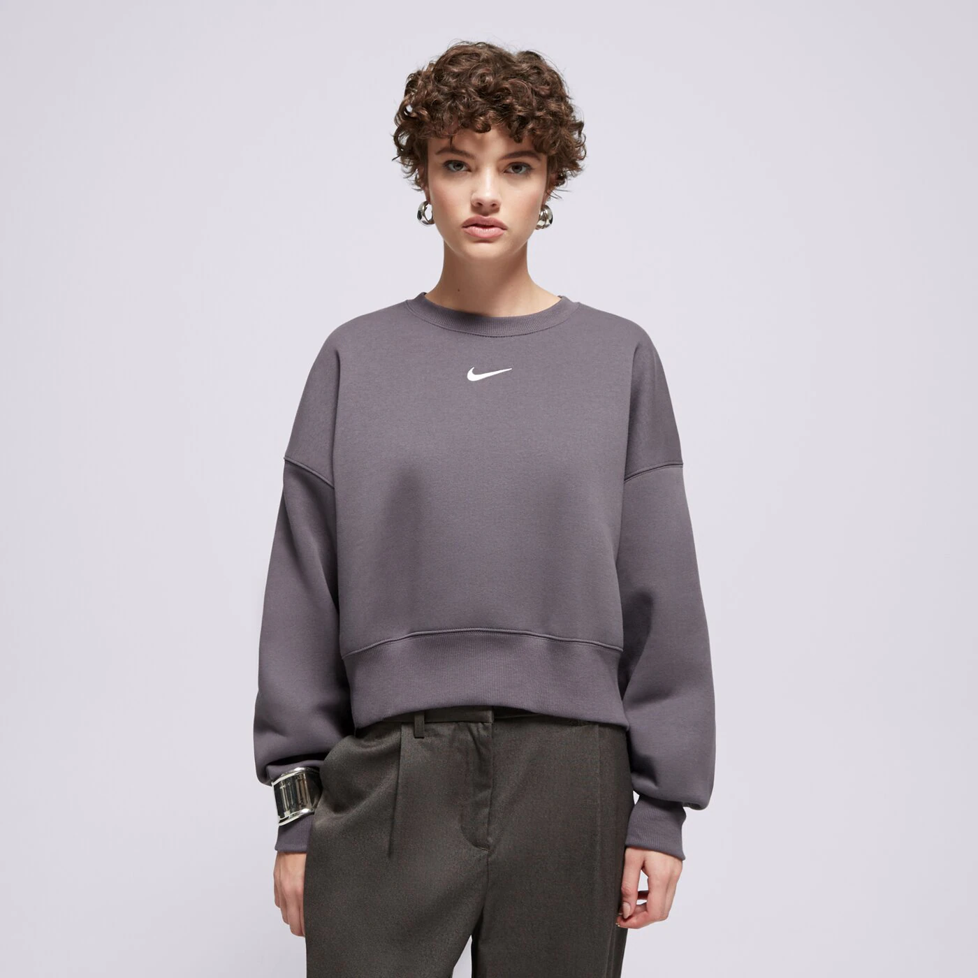 NIKE PULÓVER W NSW PHNX FLC OOS CREW