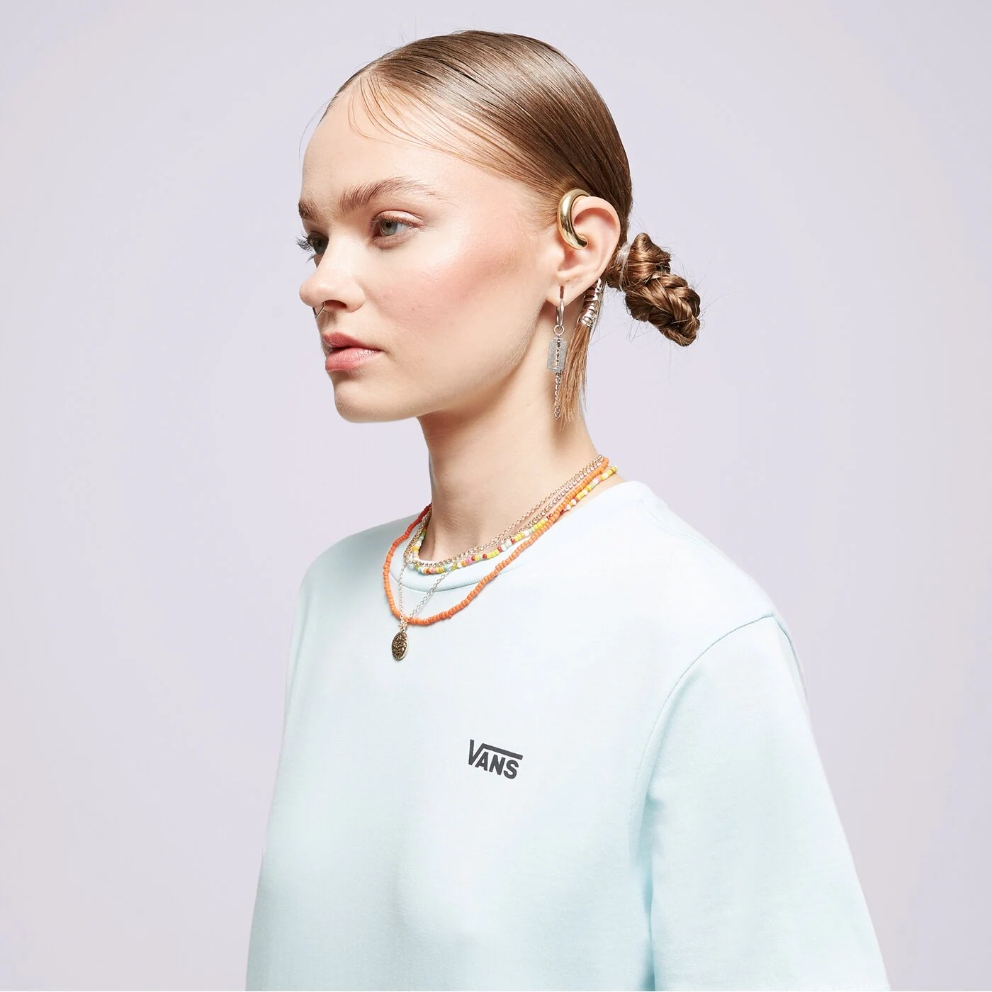 VANS PÓLÓ LEFT CHEST LOGO TEE EM