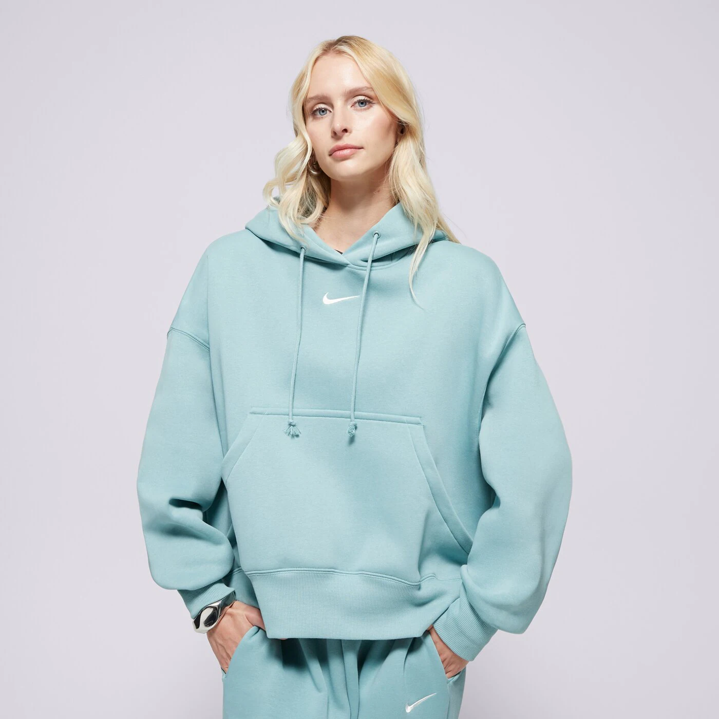 NIKE PULÓVER KAPUCNIS W NSW PHNX FLC OOS PO HOODIE