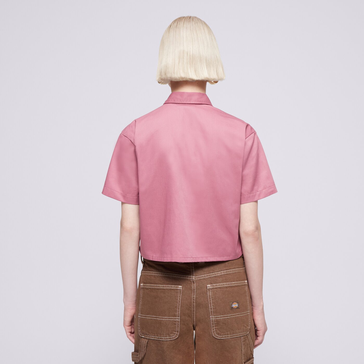 DICKIES ING WORK SHIRT CROPPED SS W