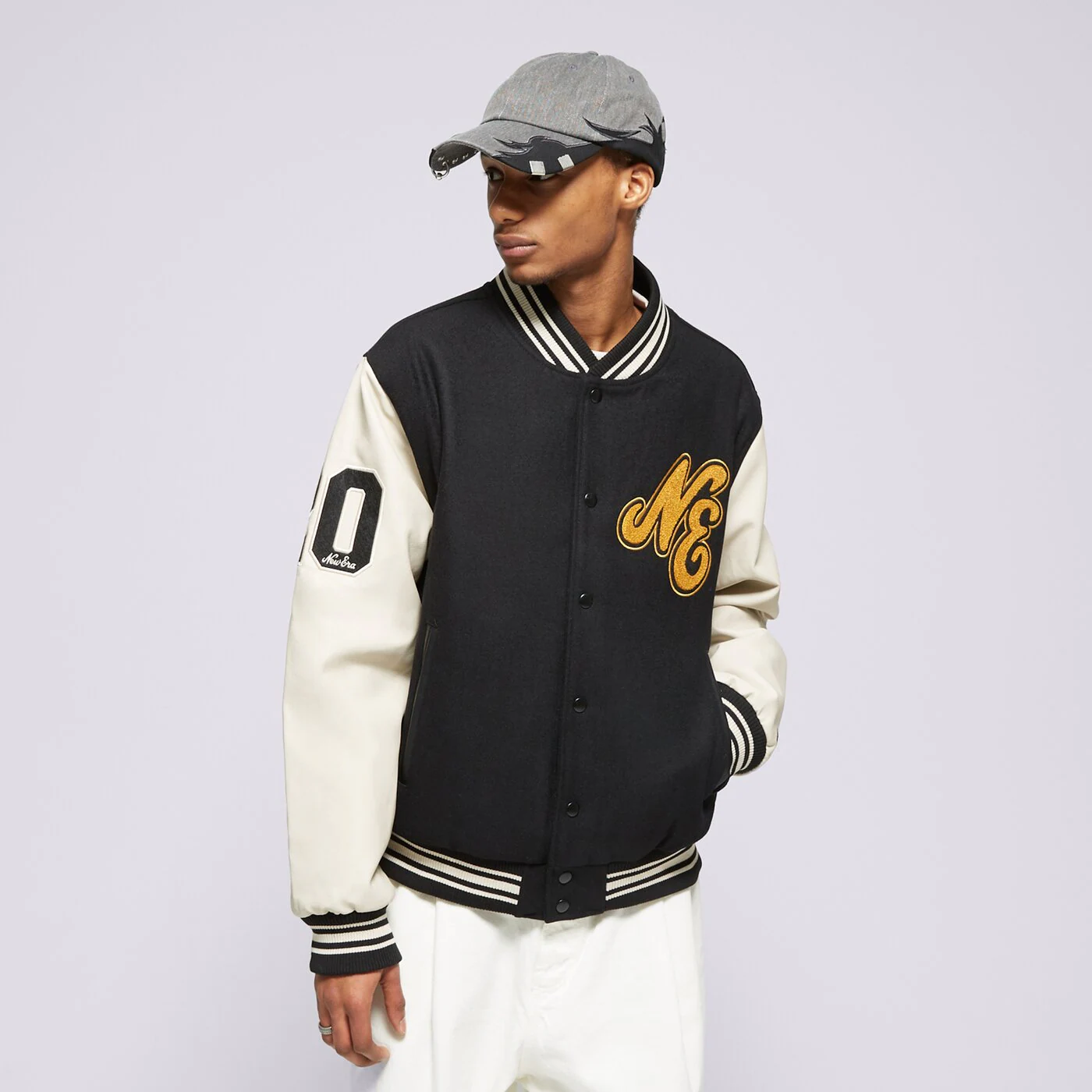 NEW ERA KABÁT NE SCRIPT LOGO NONE