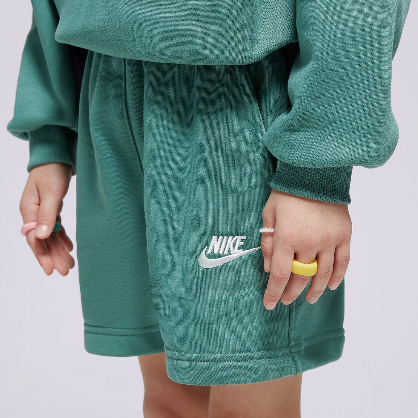 NIKE RÖVIDNADRÁG SPORTSWEAR CLUB FLEECE GIRL