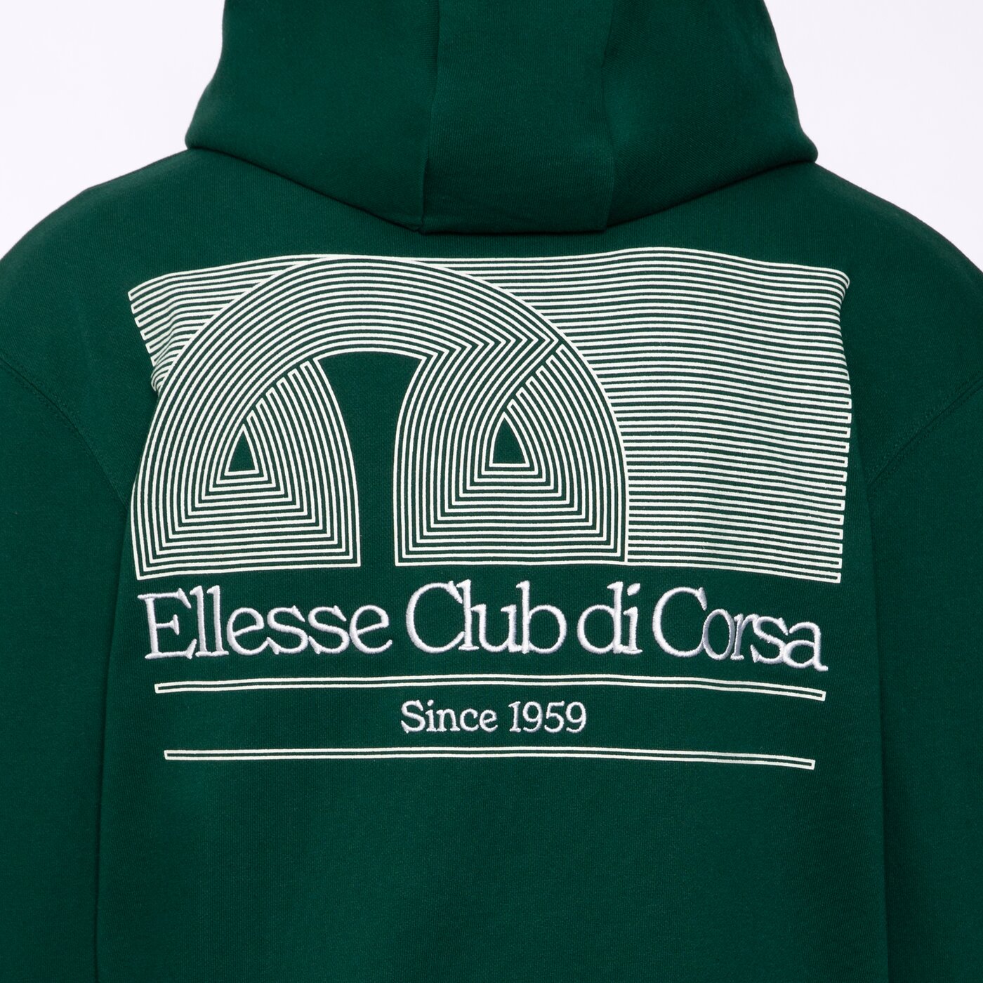 ELLESSE PULÓVER KAPUCNIS CLUB DI CORSA DGREEN HOODIE