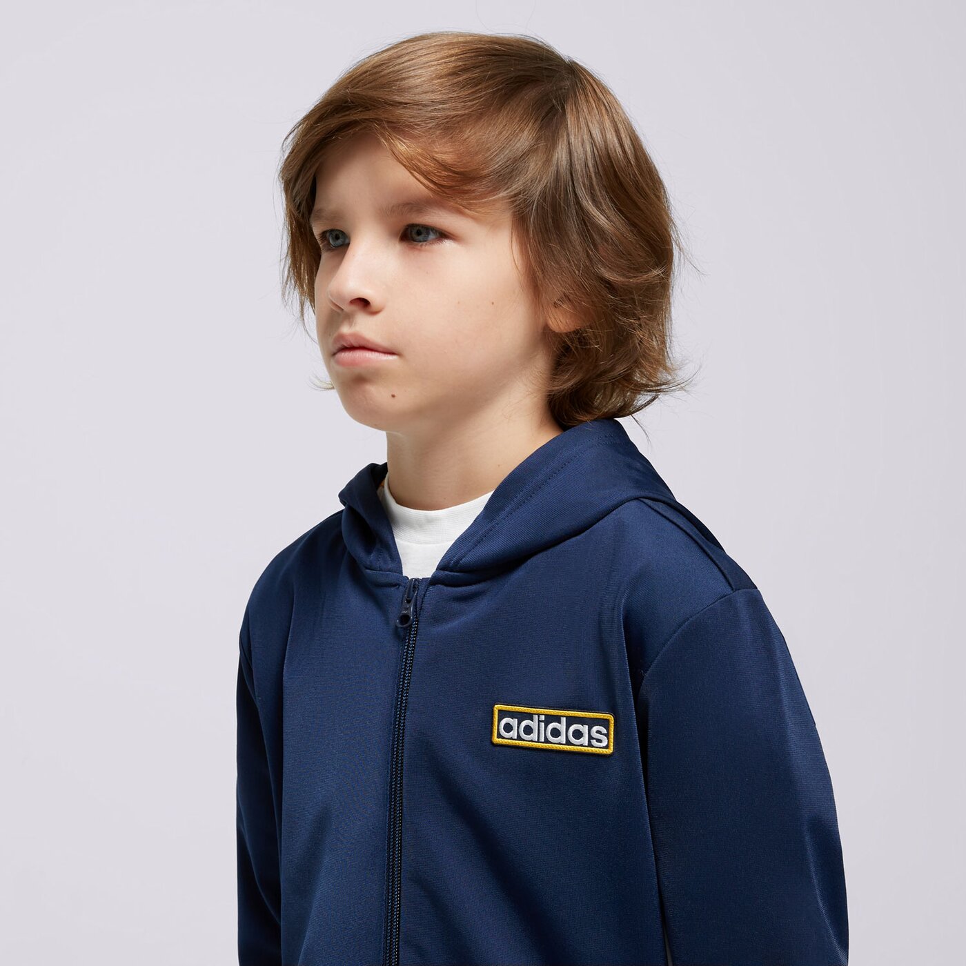 ADIDAS PULÓVER KAPUCNIS FZ HOODIE BOY