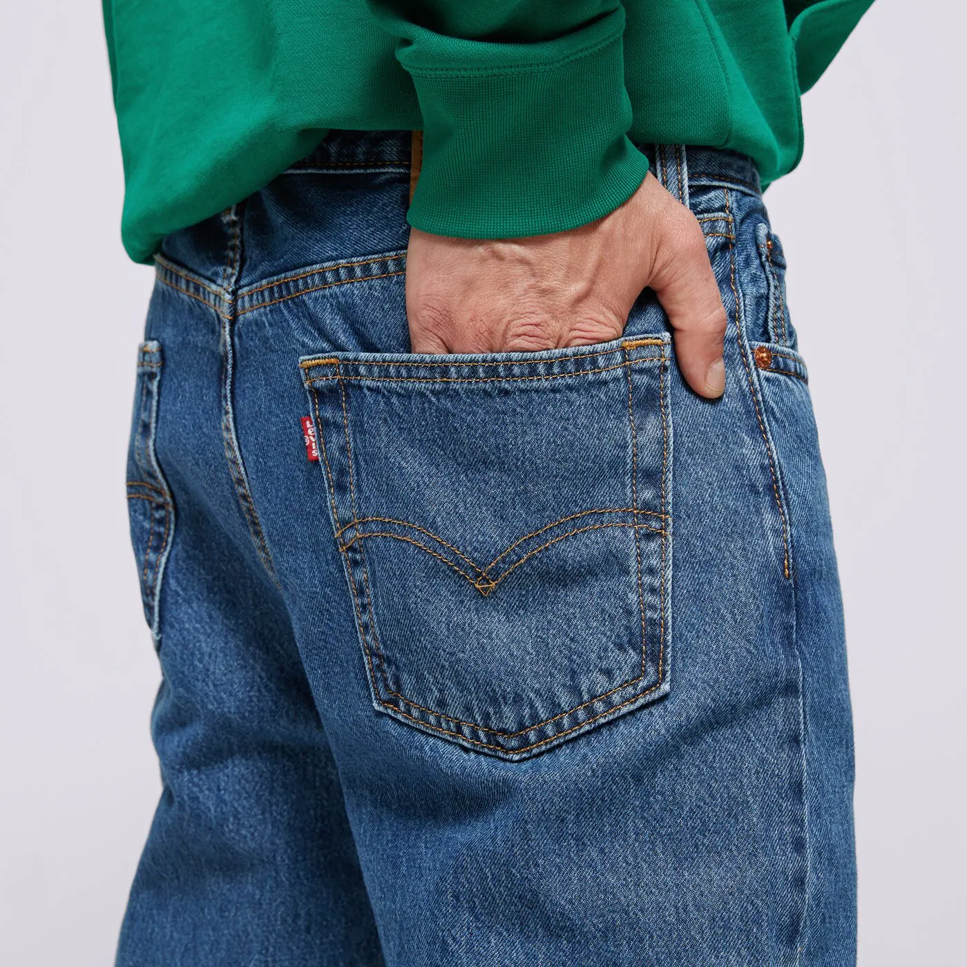 LEVI'S NADRÁG 565 97 LOOSE STRAIGHT MED INDIGO