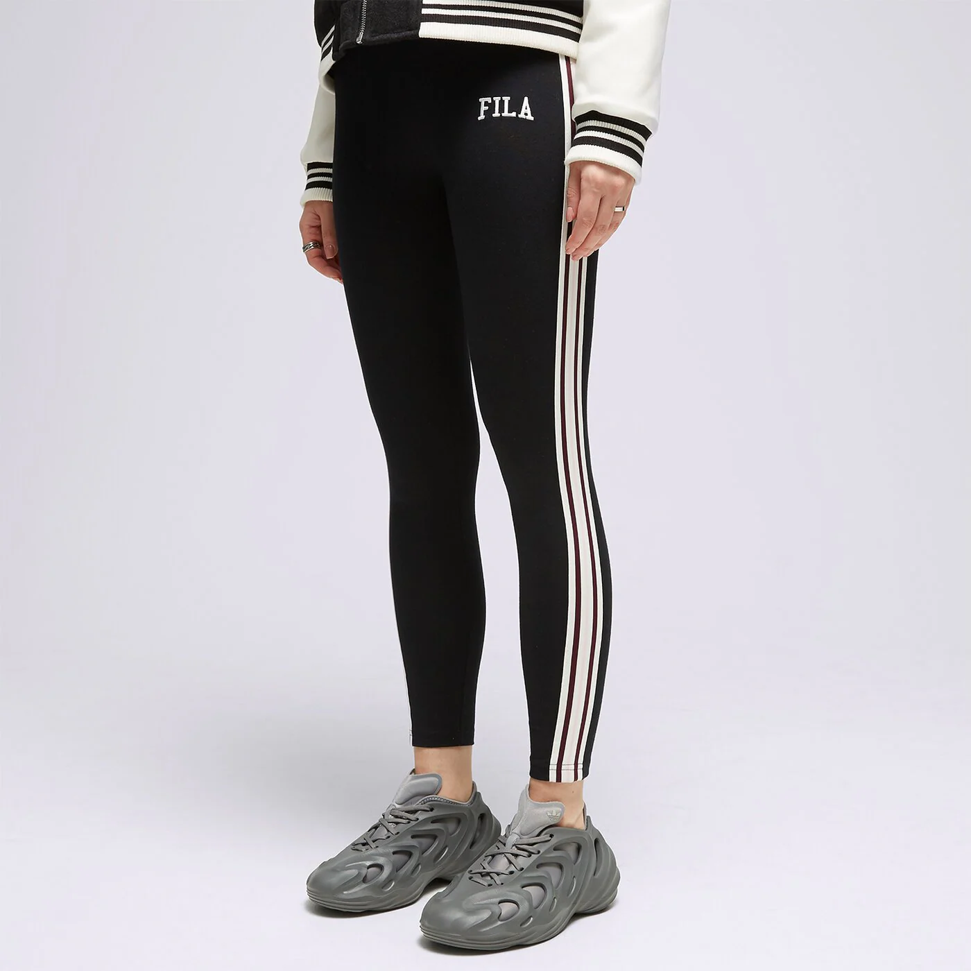 FILA LEGGINGS STRIPE LEGGNG BLK/PK