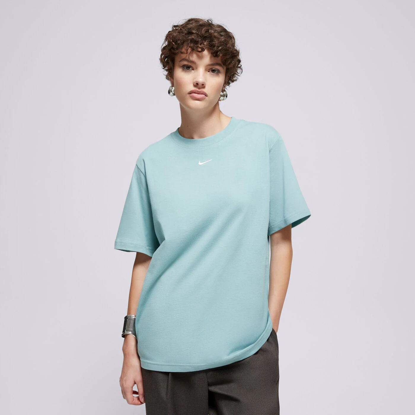 NIKE PÓLÓ W NSW TEE ESSNTL LBR