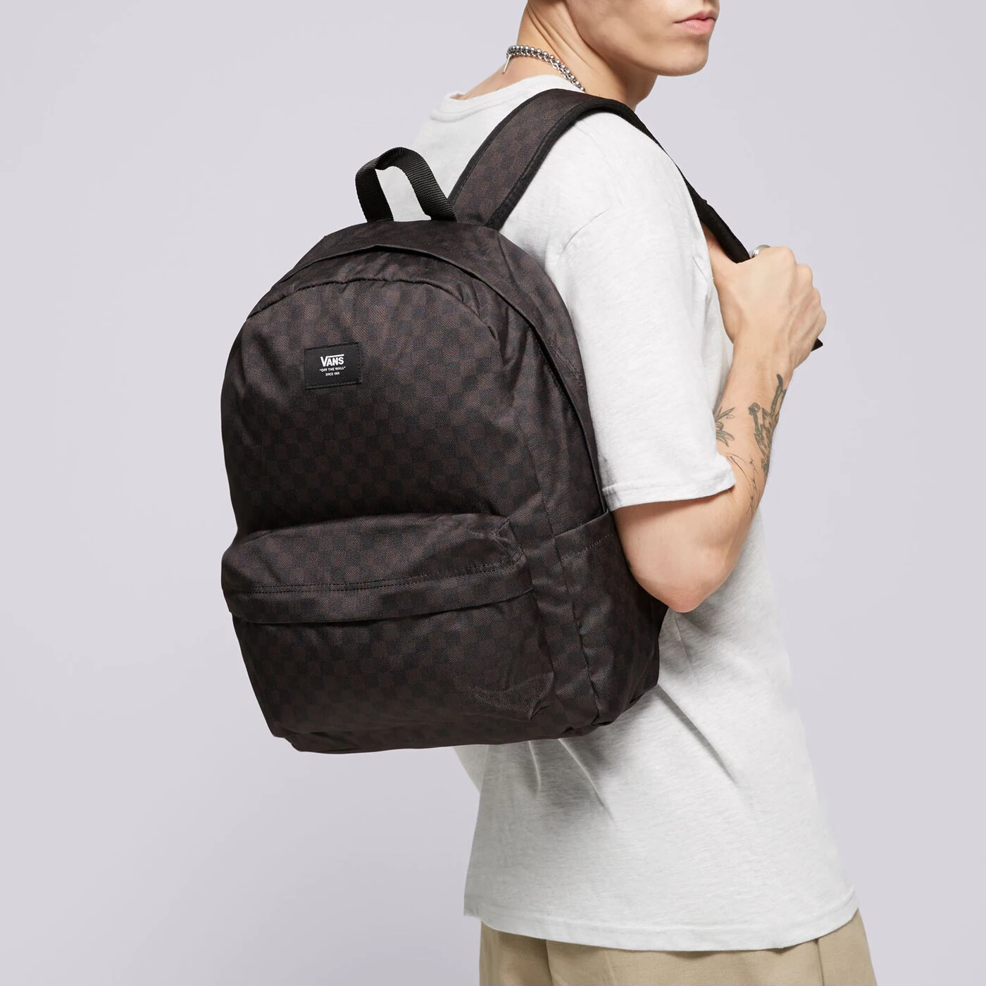 VANS HÁTIZSÁK OLD SKOOL CHECK BACKPACK