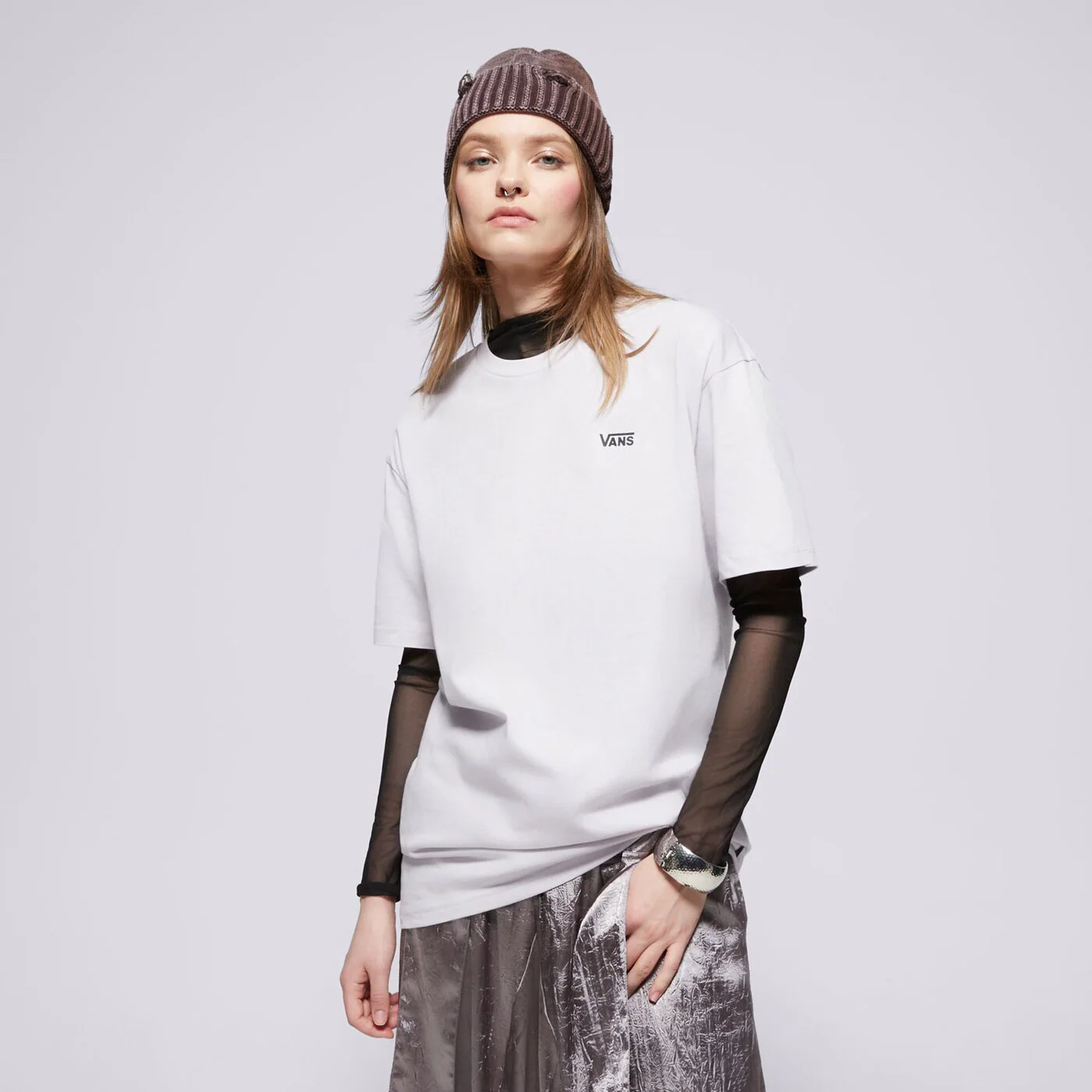 VANS PÓLÓ LEFT CHEST LOGO TEE EM